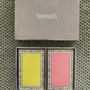 Tiffany & Co. playing cards